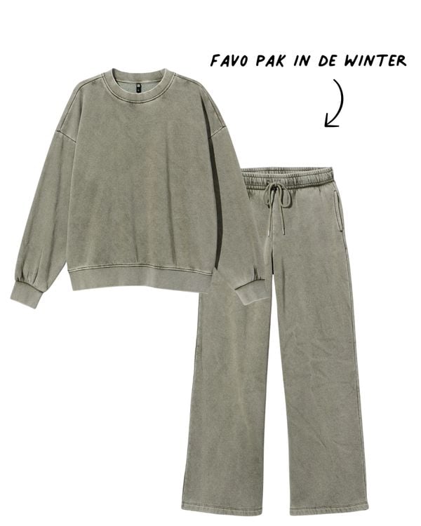 joggingpak winter groen (1)