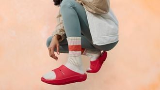 herstellen na marathon rotterdam slippers