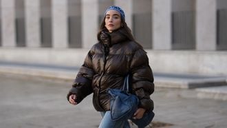 puffer jas getailleerd Aimn