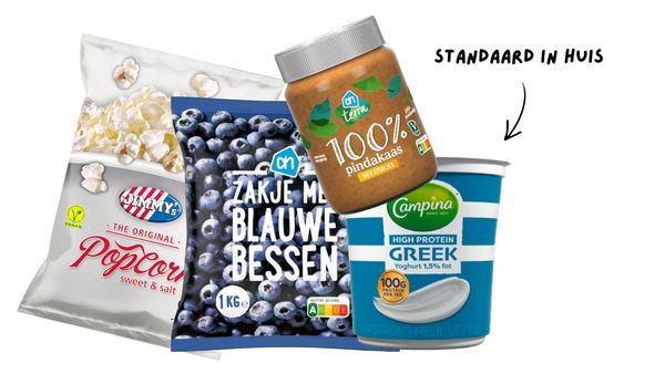 standaard in huis weekboodschappen
