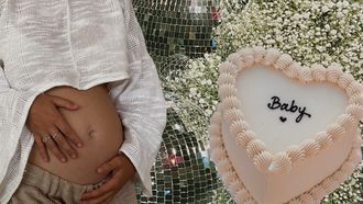 babyshower baby eisen vriendin
