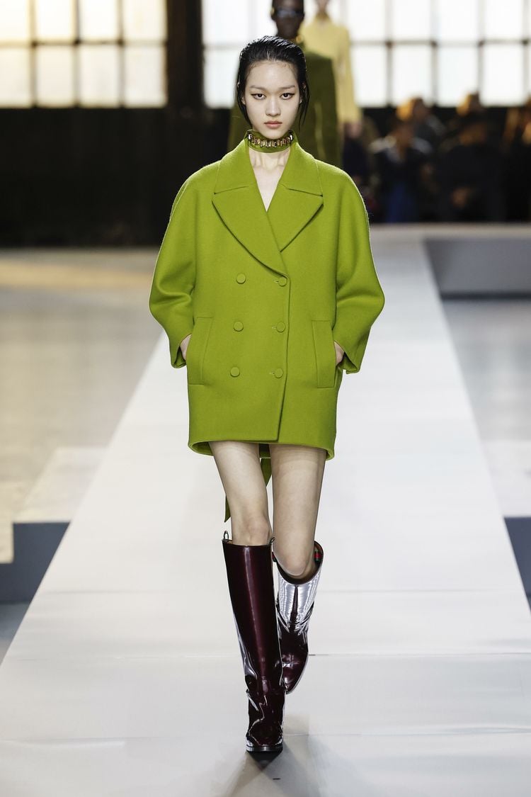 GUCCI Fall/Winter 2024 runway during Milan Fashion Week on February 2024 - Milan, Italy 23/02/2024