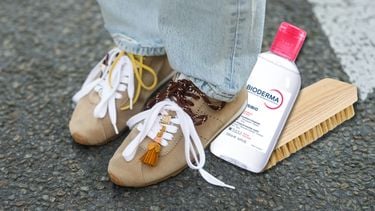 Suède schoenen schoonmaken