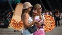 Pizza bestellen op Lowlands
