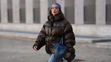 puffer jas getailleerd Aimn