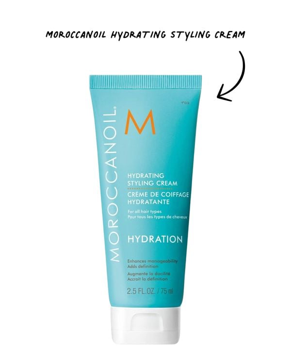 HYROX slick back bun tips moroccanoil styling cream