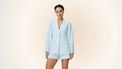 lichtblauwe blazer shoppen