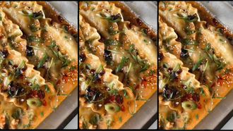 dumpling bake viral tiktok recept