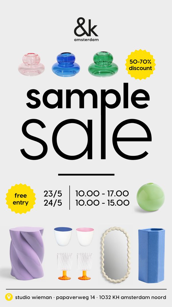 &klevering sample sale