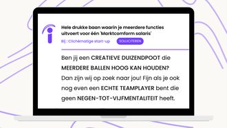 jeukwoorden vacatureteksten