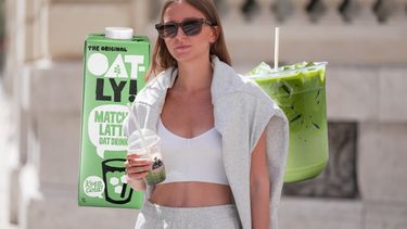 Matcha kant-en-klaar Oatly pak