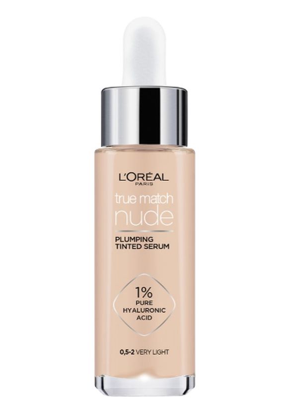 L'Oréal Paris True Match Nude Volumegevend Getint Serum Foundation met hyaluronzuur