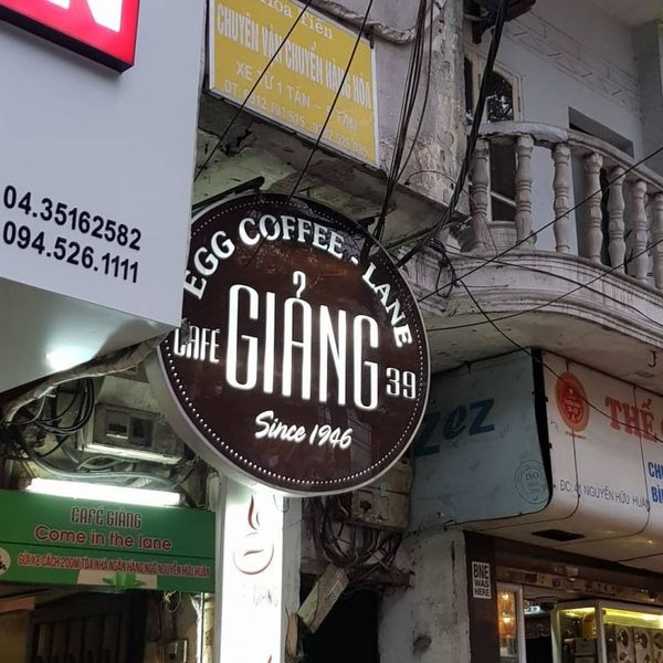 Vietnamese koffie Cafe Giang