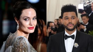 Angelina Jolie The Weeknd restaurant