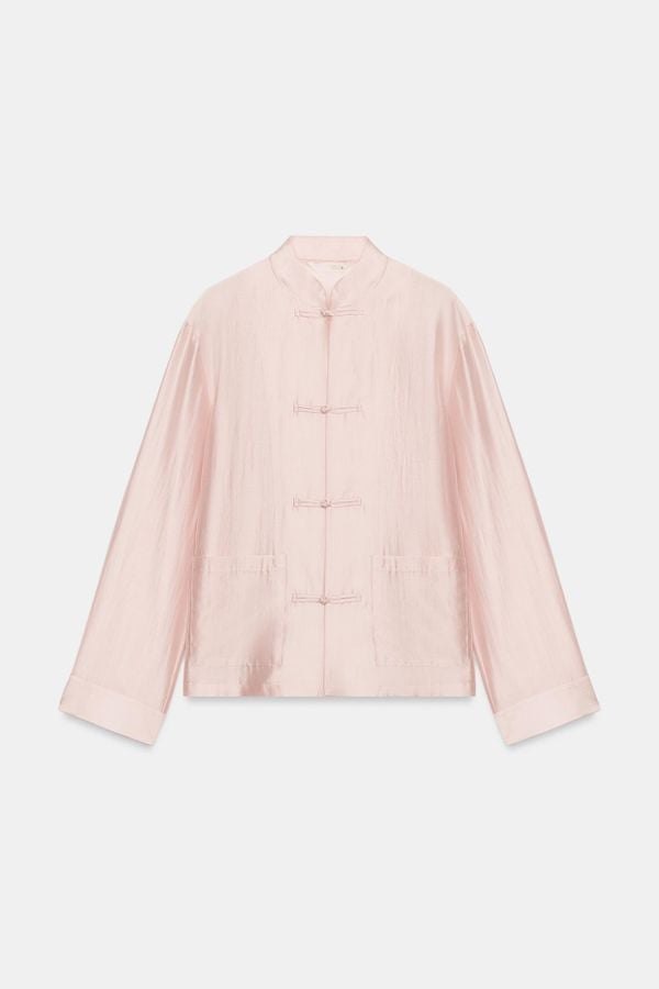 Zara Satijnen Blouse