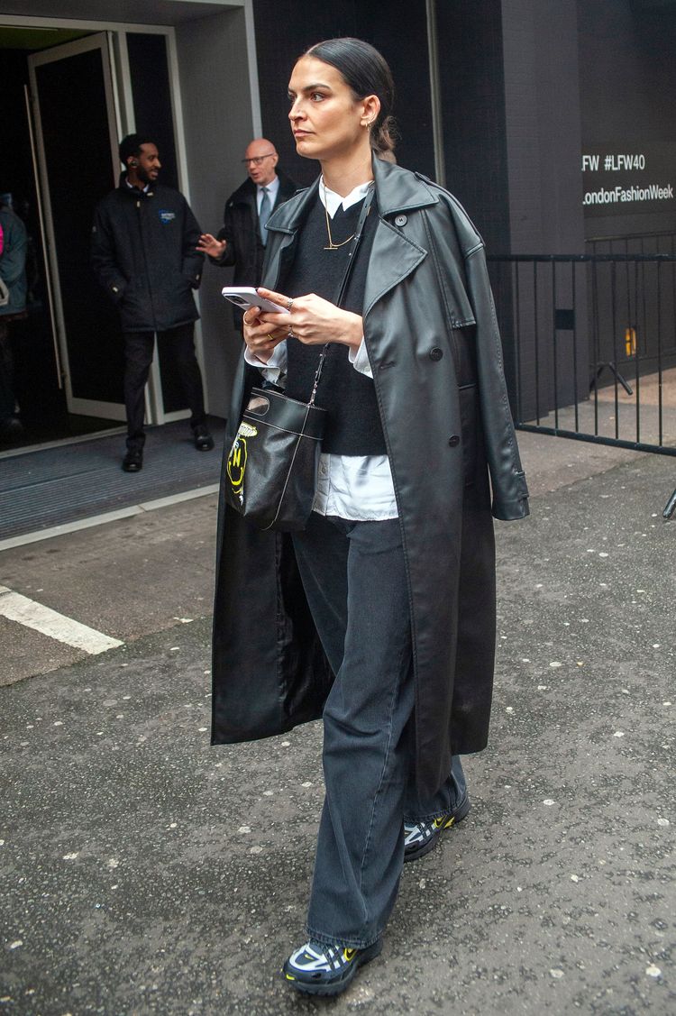 Street Style, London Fashion Week, London, UK - 17 Feb 2024
