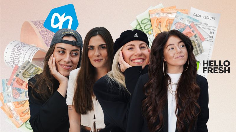 wat geven twintiger maandelijks boodschappen