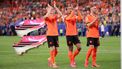 voetbalschoenen roze oranje team wk