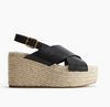 Espadrilles met sleehak