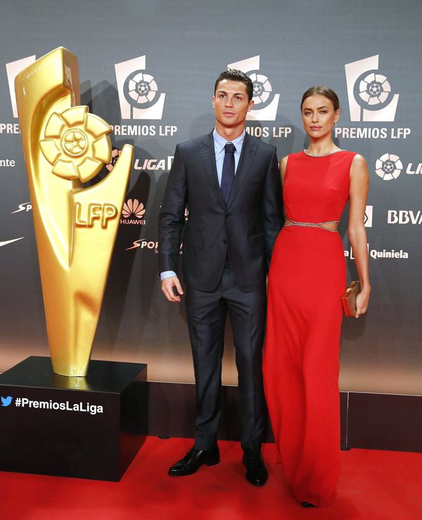Cristiano Ronaldo en Irina Shayk.