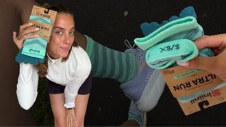 Injinji teensokken tijdens hardlopen test