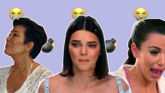 kardashian zussen huilen
