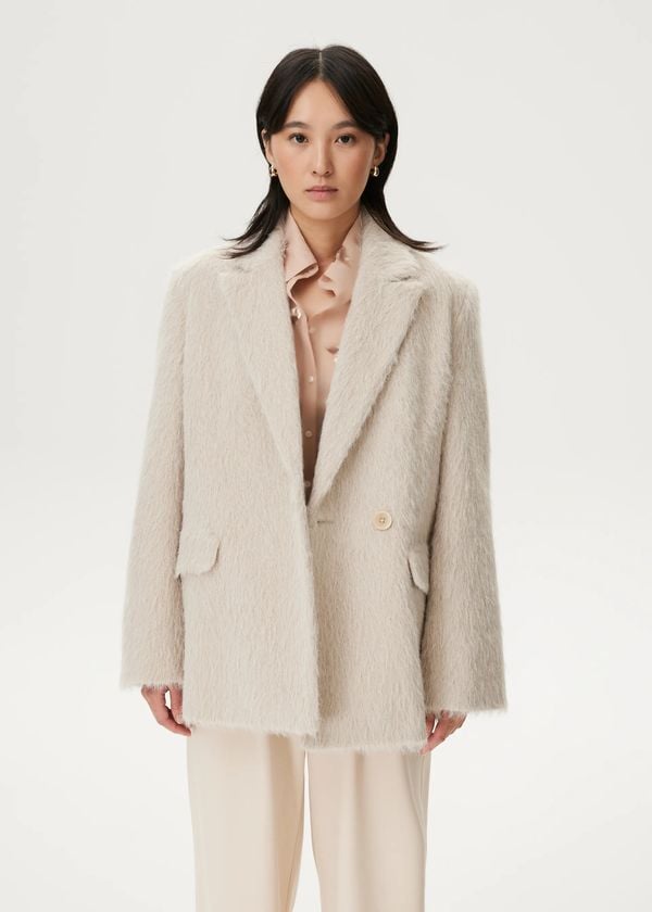 Costes furry blazer