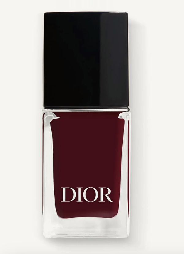 dior oxblood nails