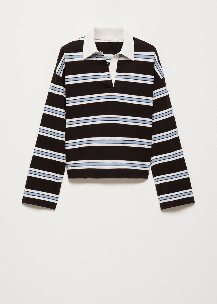 Costes gestreepte polo shirt