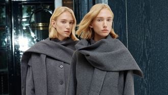 hm jas sjaalkraag it-girl item 2026