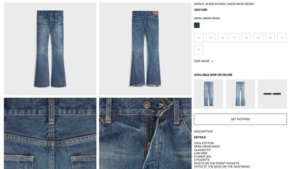 FLARED JEANS