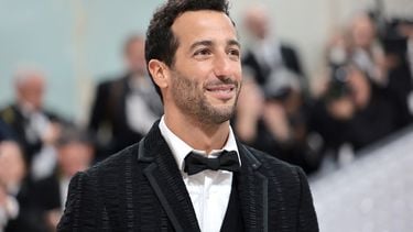 Daniel Ricciardo met gala