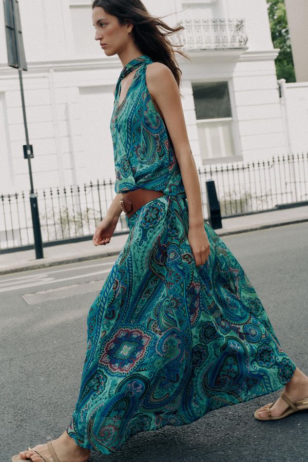 Zara rok met print