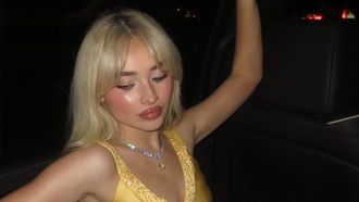 Sabrina Carpenter blush