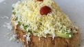 Avocado toast geraspte ei TikTok