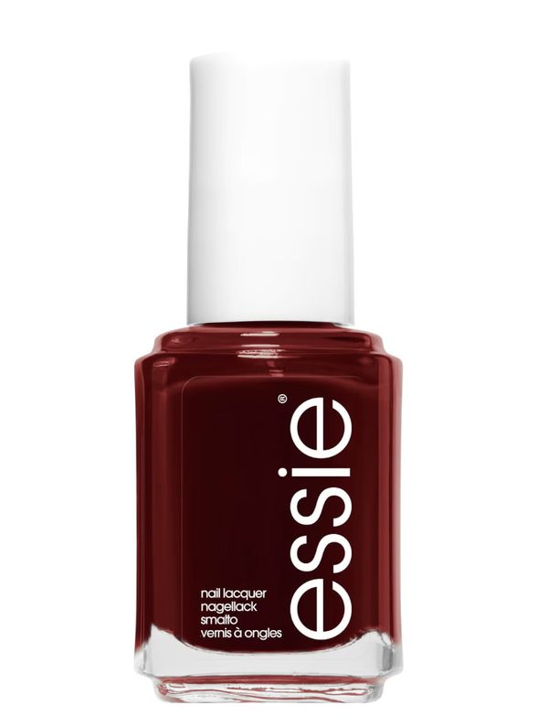 essie oxblood nails