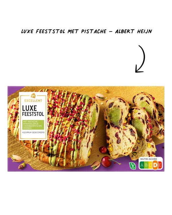 feeststol pistache albert heijn