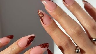 cinnamon nails nagels