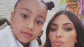 kim kardashian north west schilderij