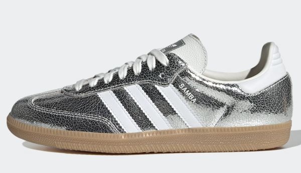 zilveren samba's adidas