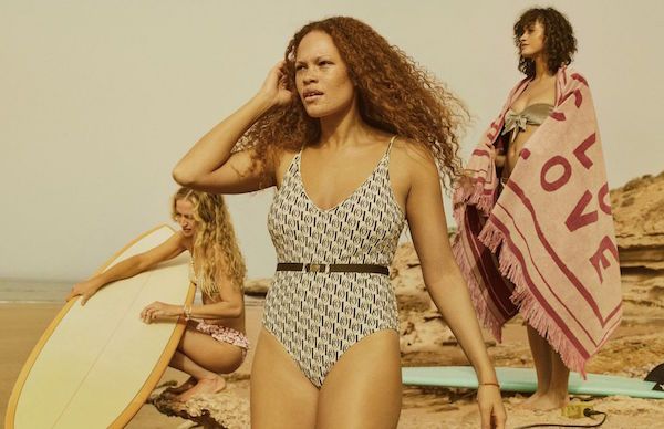 H&M een swimwear in samenwerking met Love Stories