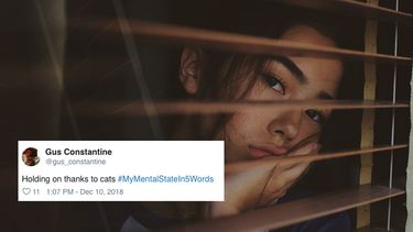 MyMentalStatein5Words, mentale gezondheid twitter hashtag