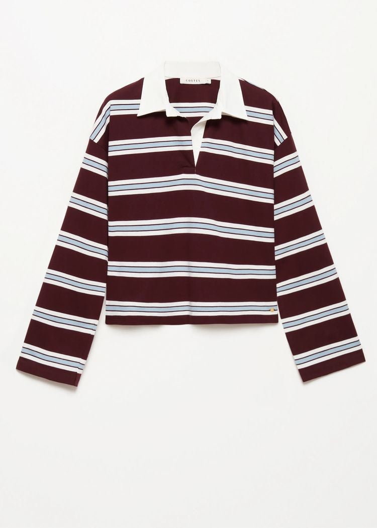 Costes gestreepte polo shirt