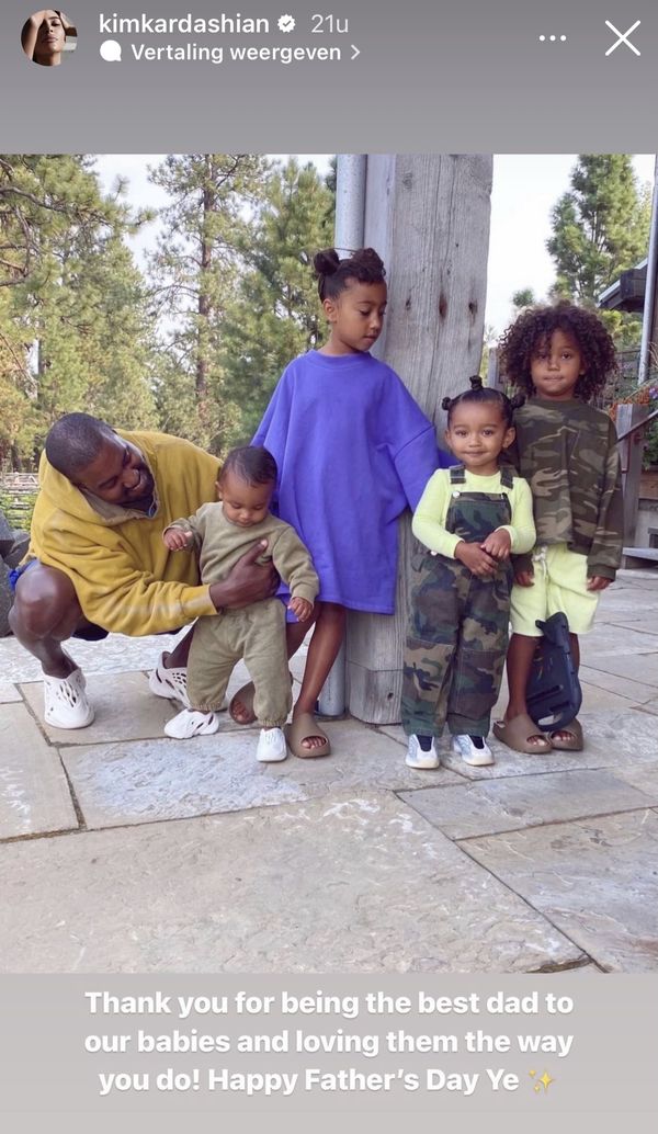 Kanye West, Ye, vaderdag Kim