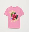 T-shirt met backprint