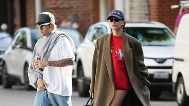 Justin Bieber and Hailey Rhode Bieber out in Los Angeles, Studio City, California, USA - 14 Dec 2023