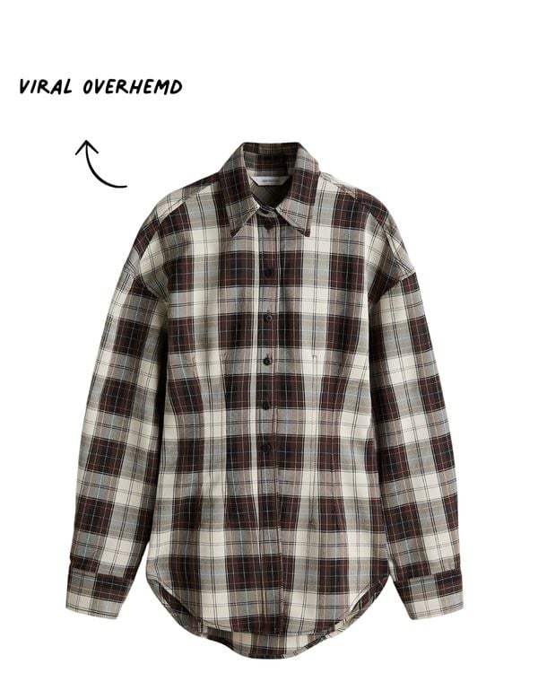 overhemd viral h&m