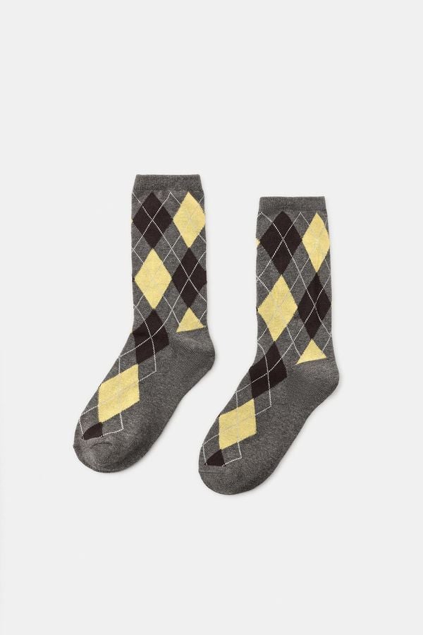 Zara ARGYLE PRINT SOCKS