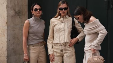 satijnen co-ord matching pak costes