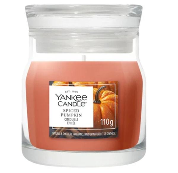 Yankee candle spiced pumpkin